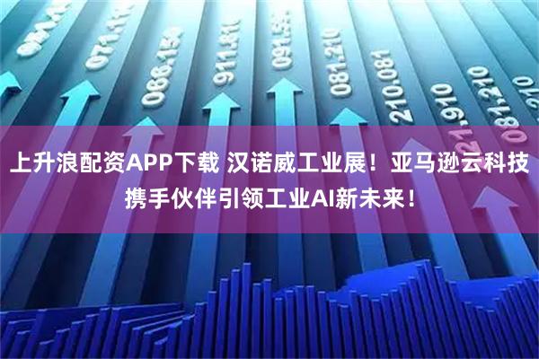 上升浪配资APP下载 汉诺威工业展！亚马逊云科技携手伙伴引领工业AI新未来！